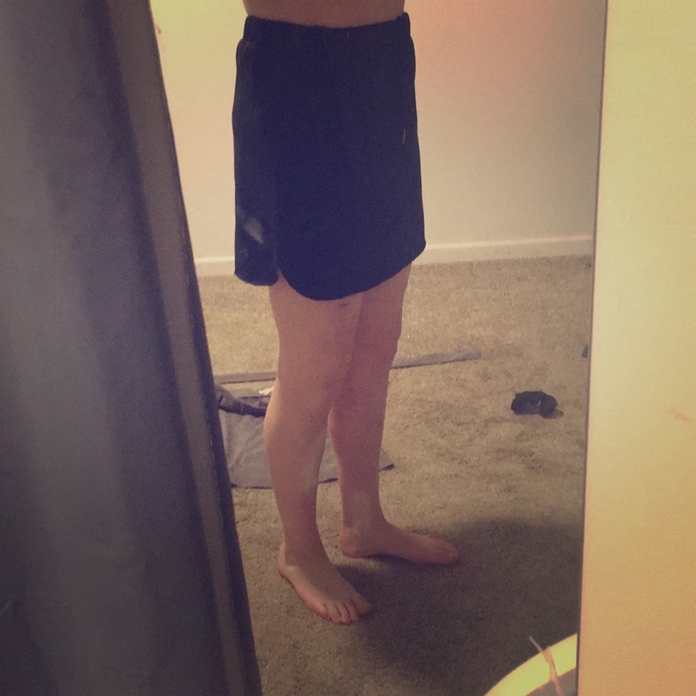 Black sweatshirt skirt